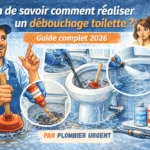 Besoin de savoir comment déboucher les toilettes
