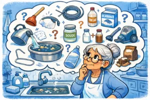Comment déboucher évier astuces grand-mère