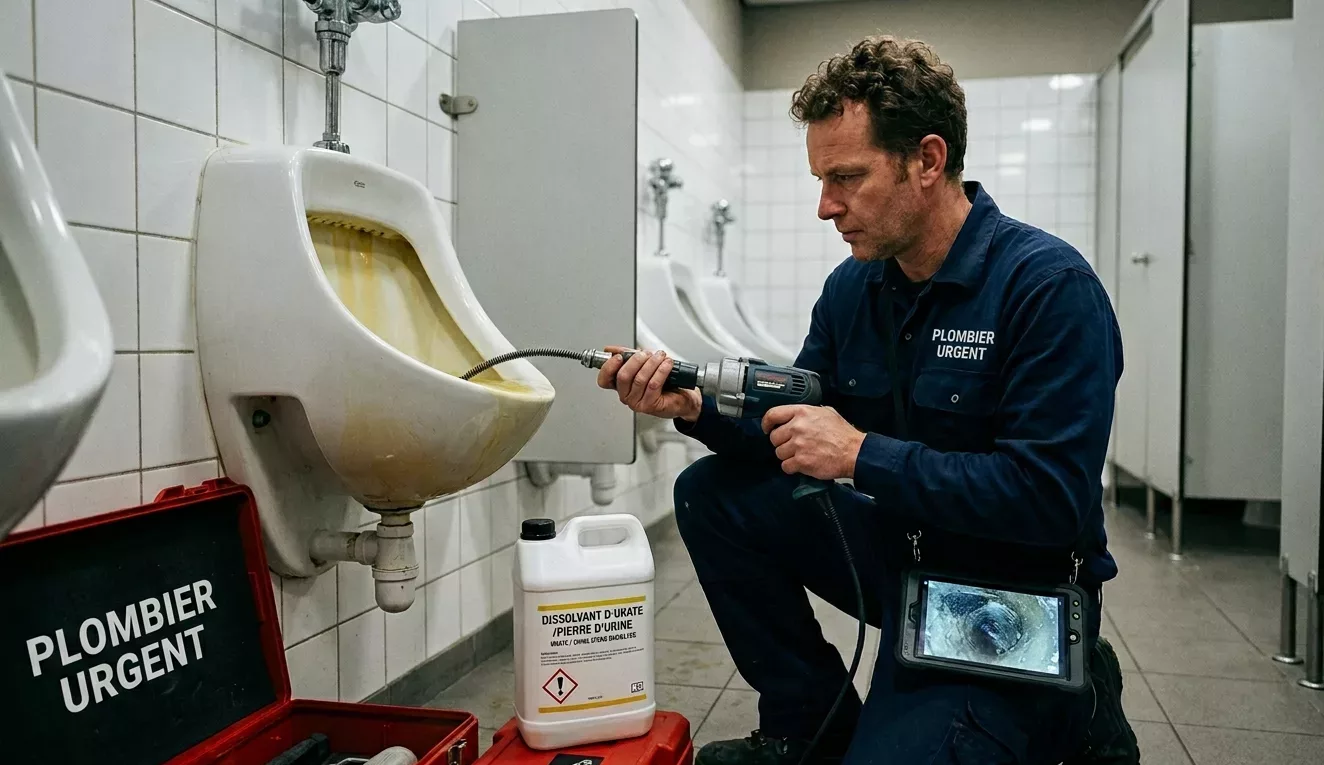débouchage urinoir urgent bruxelles